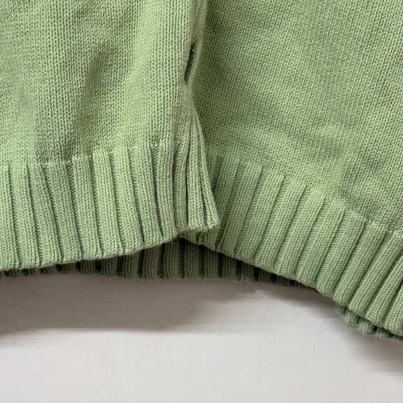 Croft & Barrow Light Green Cardigan Sweater - Picture 9 of 13